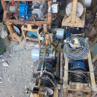 بالابر ساختمانی الکو چینی در حد نو با گیربکس چدنی