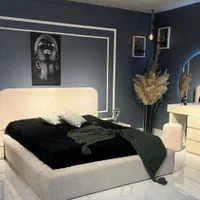 تخت و سرویس خواب تشک مدل پارچه ایی|تخت و سرویس خواب|قزوین, |دیوار