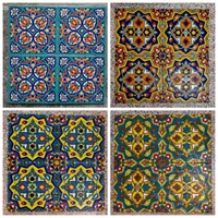 گره دستی کاشی سنتی سرامیک سنتی|مصالح و تجهیزات ساختمان|اصفهان, هزارجریب|دیوار