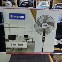پنکه سه کاره سیماران Simaran باضمانت ۲۶ ماهه شرکتی