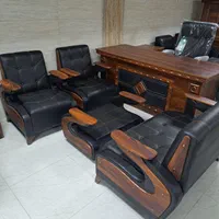 مبل اداری دسته چوبی