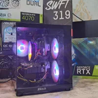 کیس گیمینگ آکواریومی Core i5 گرافیک XFX 8GB|رایانه رومیزی|تهران, میدان ولیعصر|دیوار