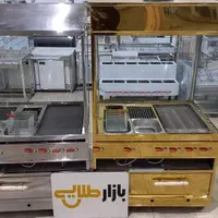 فر سه سرخکن فلافل چدن بزرگ ساندویچی تاپینگ ساندویچ|کافیشاپ و رستوران|تهران, بیسیم|دیوار