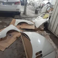 بدنه گلگیر کاپوت درب رنگ کوره ای کوئیک تیبا ۲۰۶و|قطعات یدکی و لوازم جانبی|رشت, شهرک صبا|دیوار