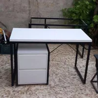 میز مدیریت 1 میز کارمندی 2 میز کنفرانس 2 کتابخانه1|دفتر کار|اصفهان, رهنان|دیوار