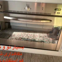 فر برقی-  گازی استیل گریل جوجه گردان باماتیک UK|اجاق گاز و لوازم برقی پخت‌وپز|تهران, دربند|دیوار