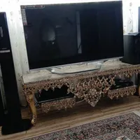 بوفه و ساعت ایستاده و میز تلویزیون و آینه و کنسولی|بوفه، ویترین، کنسول|مریوان, |دیوار