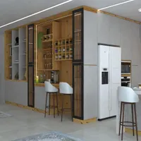 طراحی کابینت نما تجاری باغ غرفه 3 dmax تری دی مکس|خدمات پیشه و مهارت|مشهد, کوی المهدی|دیوار