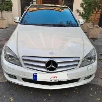 بنز C350 سفید سفارش آمریکا مدل 2008