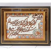 تابلو فرش دستبافت تبریز تمام برجسته|تابلو فرش|تهران, استاد معین|دیوار