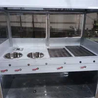 دستگاه فر گردان جوجه دارای حفره تخلیه *ساندویچی