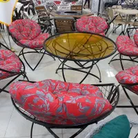 مبل ویلا/فرفوژه،فلزی/مبل باغی/مبل فضای باز|مبلمان خانگی و میز عسلی|چهارباغ, |دیوار