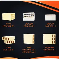 vvv زبره فشاری اجر سفال×۱.۵و۱.۰ سانتی و لفتونxxxx|مصالح و تجهیزات ساختمان|اراک, |دیوار