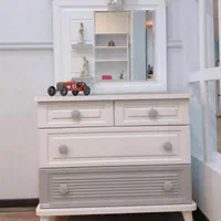 سرویس خواب نوزاد نوجوان تخت درآور کمدویترین|تخت و سرویس خواب|همدان, |دیوار