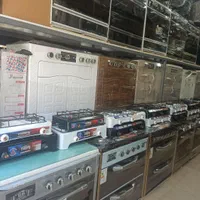 اجاق گاز طرح فر کابینتی فلزی صفحه شیشه ای|اجاق گاز و لوازم برقی پخت‌وپز|مشکین‌دشت, |دیوار