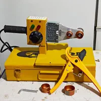 اتو لوله کشی مینی با جعبه ابزار فلزی قیچی لوله بری