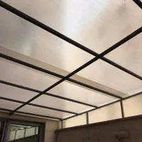 سقف حیاط خلوت، نورگیر، ایرانیت، حبابی