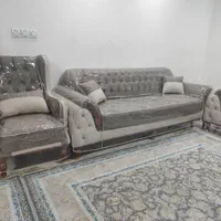 کاور مبل ژله ای پیراهن مبل پارچه ای کاور ژلاتینی|مبلمان خانگی و میز عسلی|تهران, نعمت‌آباد|دیوار