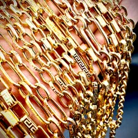 زنجیر ورساچ 11/080گرم طلا بدون اجرت|جواهرات|تهران, شهرک ولیعصر جنوبی|دیوار