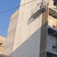 کار در ارتفاع با کلایمر سیمانکاری کنیتکس ایزوگام|خدمات پیشه و مهارت|شیراز, آزادگان|دیوار