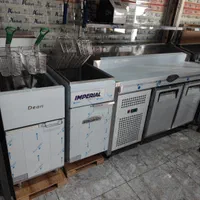 سرخ کن صنعتی گازی مبله اتومات امپریال دین dean