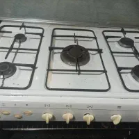 میز تلفن فروشی گاز فر دار ۵ شعله