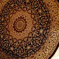 ۲ فرش گرد نو بافت مشهد|فرش|گرگان, |دیوار