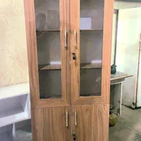 کتابخانه ویترین دار|کتابخانه، شلف، قفسه‌های دیواری|قم, بیست متری ولیعصر|دیوار
