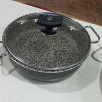 دو عدد ماهی تابه در دار|ظروف پخت‌وپز|تهران, آشتیانی|دیوار
