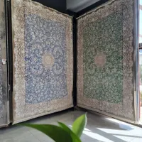 فرش آتوسا‌ محتشم لاکی سلطنتی|فرش|شیراز, ریشمک|دیوار