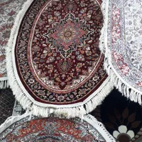 فرش هریس اکریلیک بیضی ۲/۲۵×۱/۵متر ست کامل|فرش|تبریز, |دیوار