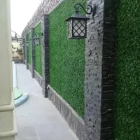 چمن مصنوعی فنس چمنی آسیا چمن|مصالح و تجهیزات ساختمان|تنکابن, |دیوار