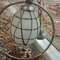 لوستر اتاق خواب مدل شیشهای