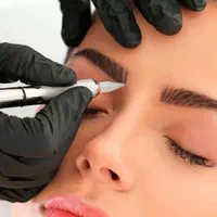 تاتو ابرو خط چشم دائم و شیدلب