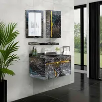 روشویی/کابینت/مدل black/سکوریتی/تولید کننده|لوازم سرویس بهداشتی|تبریز, |دیوار