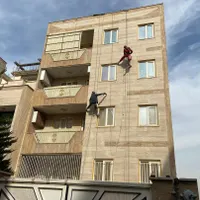 پیچ رول پلاک سنگ نما رنگ امیزی نصب سنگ
