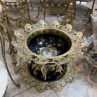 کاسه و بشقاب سرمه ای برنز|صنایع دستی و سایر لوازم تزئینی|کرج, المهدی|دیوار