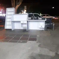 قفسه ۶طبقه و کانتر استند صنایع چوب و فلز حنفی|کتابخانه، شلف، قفسه‌های دیواری|قم, نیروگاه|دیوار