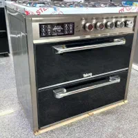 اجاق گاز طرح فر نما استیل رویه استیل تکنوا