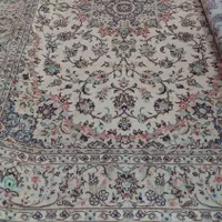 قالی ۶ متری کرم جفت سالم ارکان|فرش|کرج, برغان|دیوار