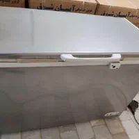 رنگ متالیک نقره ای فریزر صندوقی با نوار ضد باکتری