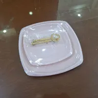 میوه خوری کریستال، قهوه خوری شش نفره، دو عدد سوفله|ظروف سرو و پذیرایی|رشت, شهرک صبا|دیوار