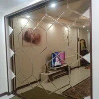 شیشه بری آینه کاری دکوراتیو پی وی سی توری دفرمه|خدمات پیشه و مهارت|بومهن, |دیوار