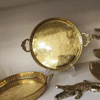 سینی برنز یا برنزی جهیزیه|صنایع دستی و سایر لوازم تزئینی|تبریز, |دیوار