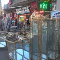 بوفه و ساعت ایستاده برنز آنتیک برنجیان|بوفه، ویترین، کنسول|ارومیه, |دیوار