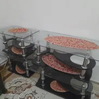 جلو مبلی شیشه ای شیک