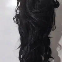 کلاه گیس مشکی زنانه
