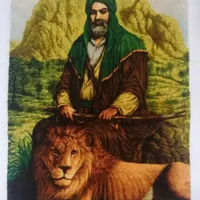 تابلو فرش دستباف نو