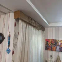 قاب پرده چوبی منقش