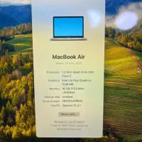 MacBook Air 2020 i7|رایانه همراه|تهران, مدائن|دیوار